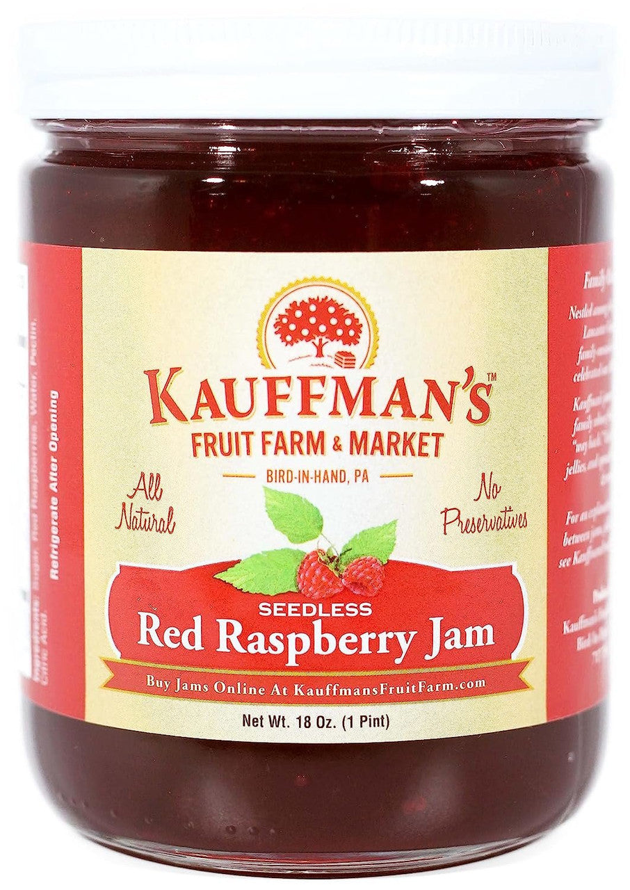 Seedless Red Raspberry Jam