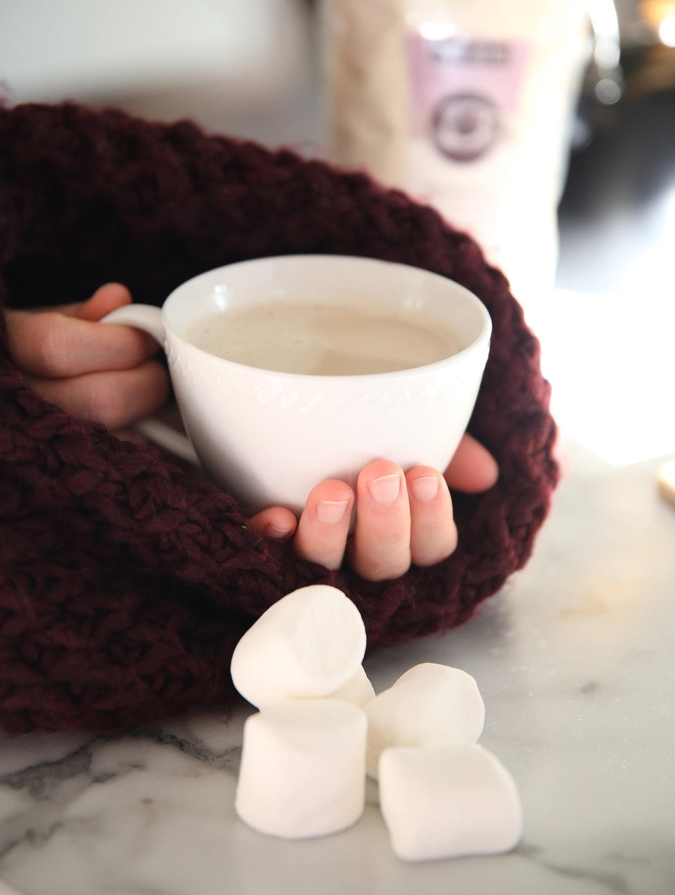 White Chocolate Instant Cappuccino Hot Drink Mix