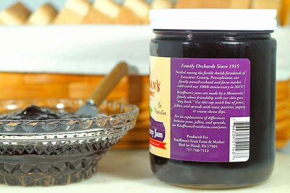 Seedless Black Raspberry Jam, All Natural, No Preservatives