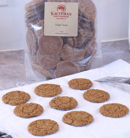 Kauffman Orchards Ginger Snap Cookies