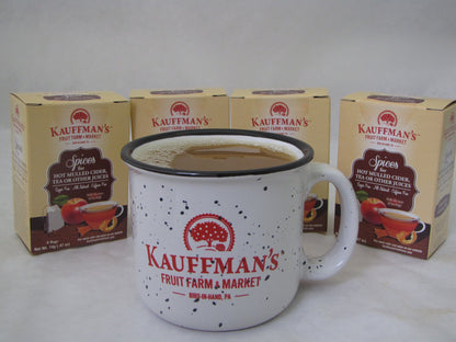 Kauffman Orchards Spice Bags for Hot Mulled Cider, 8 Ct (Pack of 2)