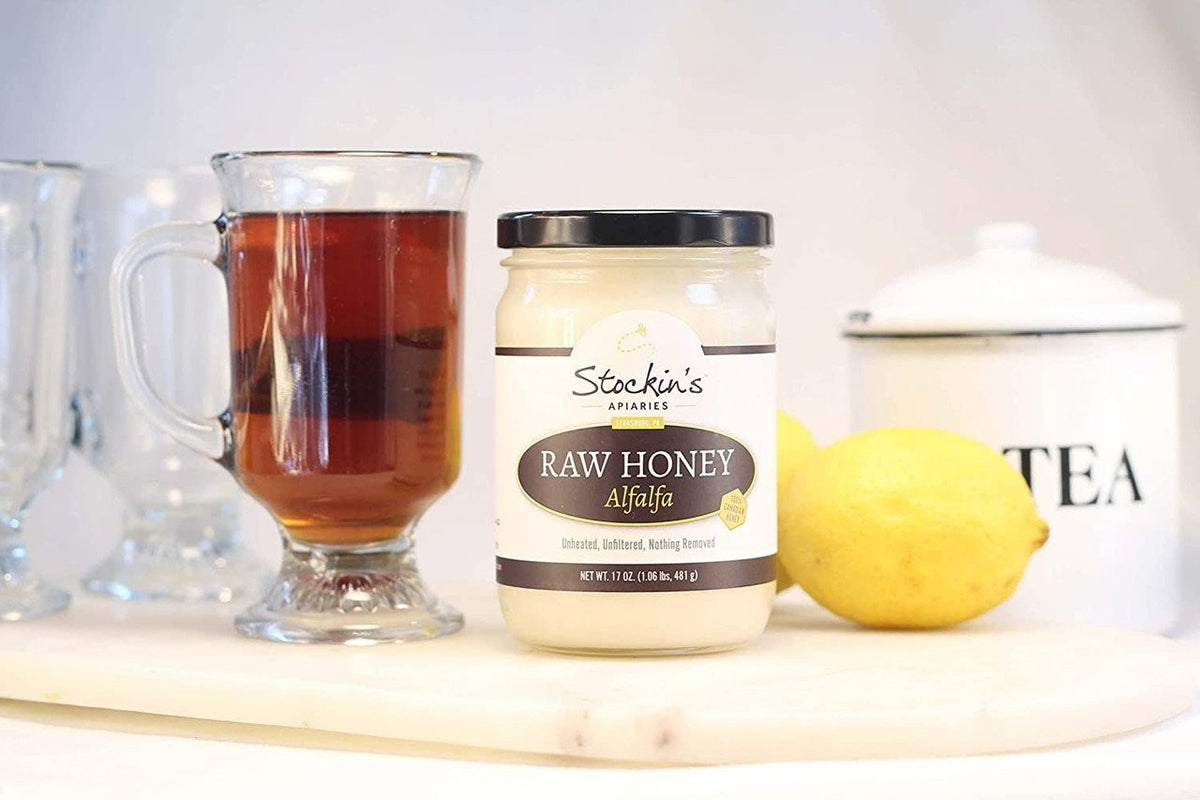 Raw Alfalfa Honey, Unheated and Unfiltered
