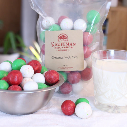 Christmas Milk Chocolate Candy-Coated Malted Milk Balls