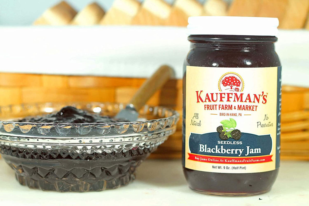 All Natural Blackberry Fruit Spread