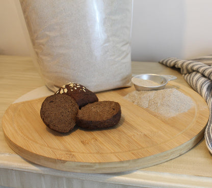 Kauffman Orchards Dark Rye Whole Flour, Fiber Rich, Made From Whole Rye Grain