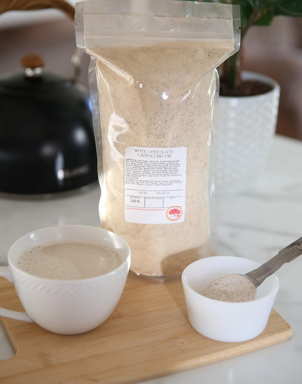 White Chocolate Instant Cappuccino Hot Drink Mix