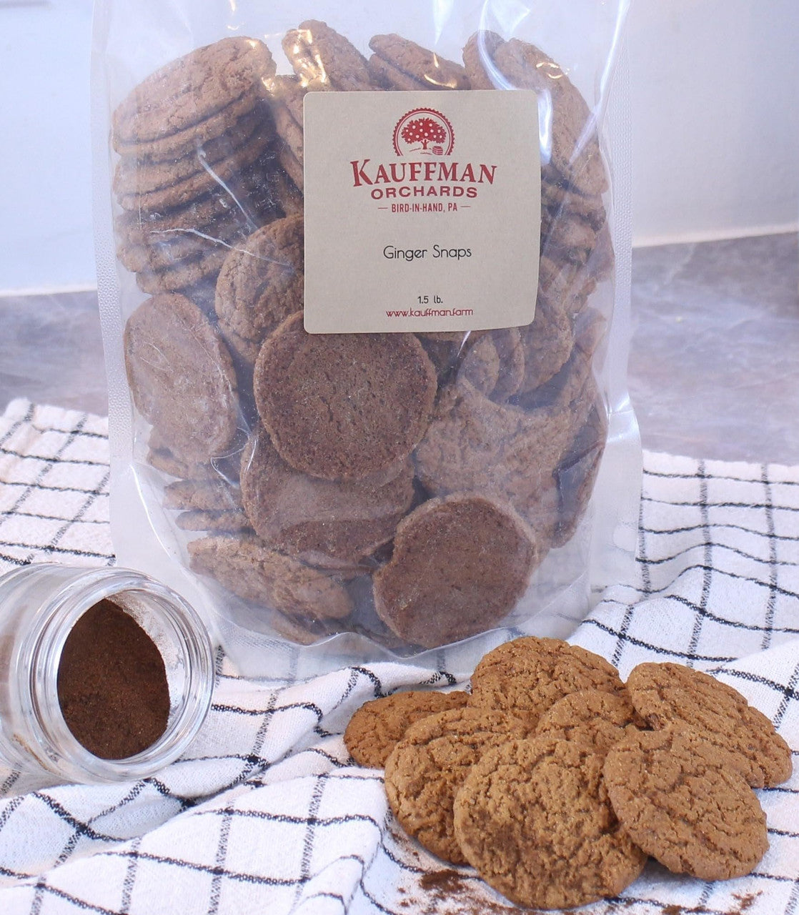 Kauffman Orchards Ginger Snap Cookies
