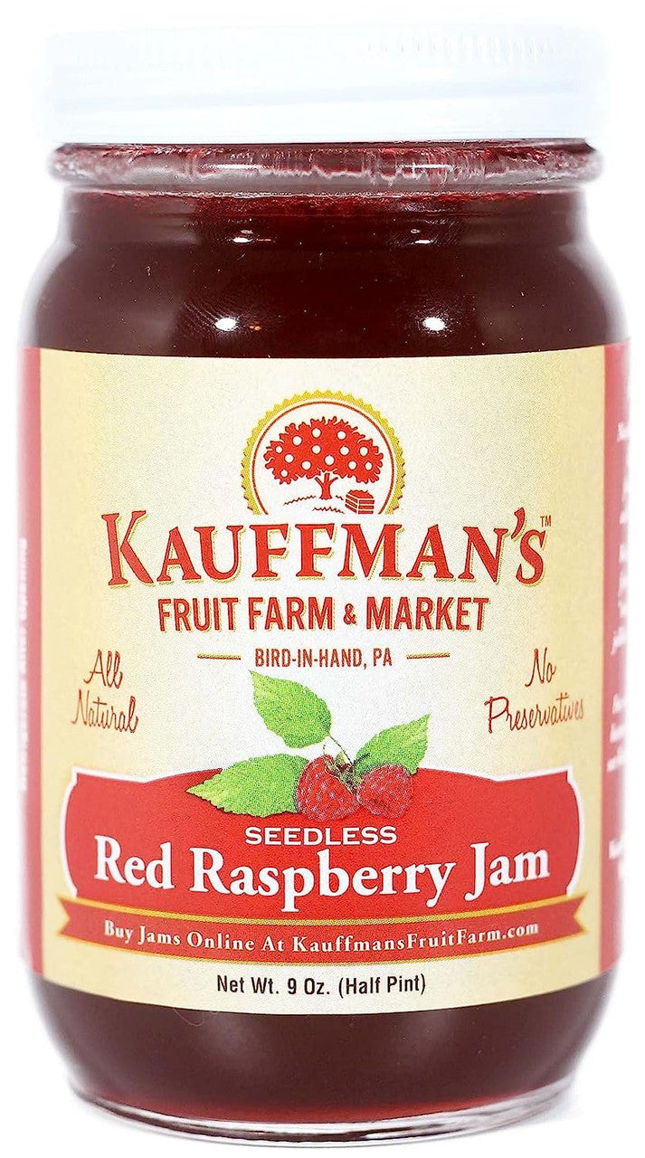 Seedless Red Raspberry Jam