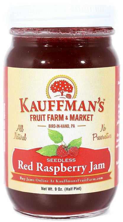 Seedless Red Raspberry Jam