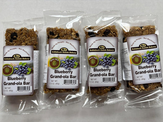 AmishTastes Homemade, Lightly Sweetened, Soft & Chewy Chocolate Chip Granola Bars by Schlabach, 2.8 Oz.