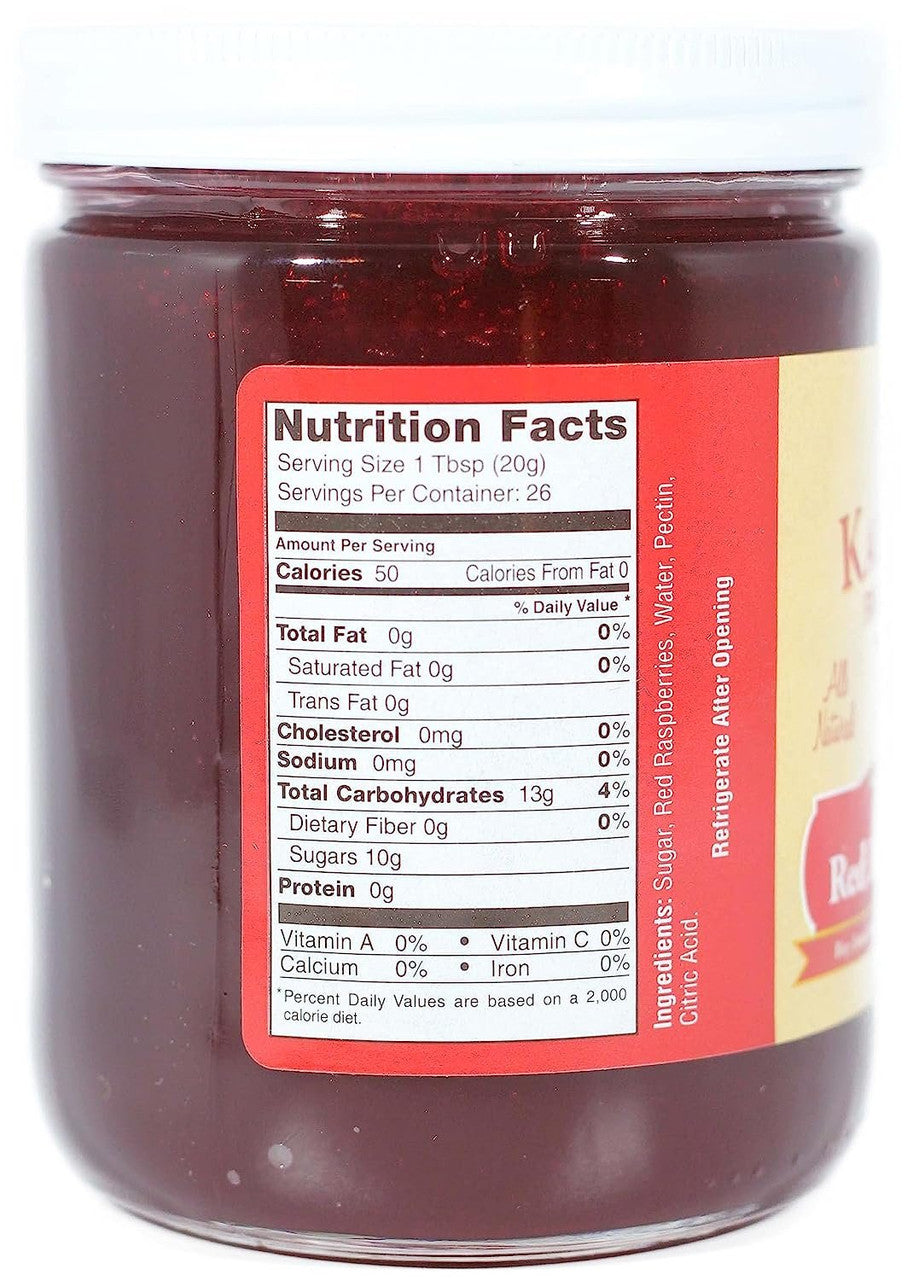 Seedless Red Raspberry Jam