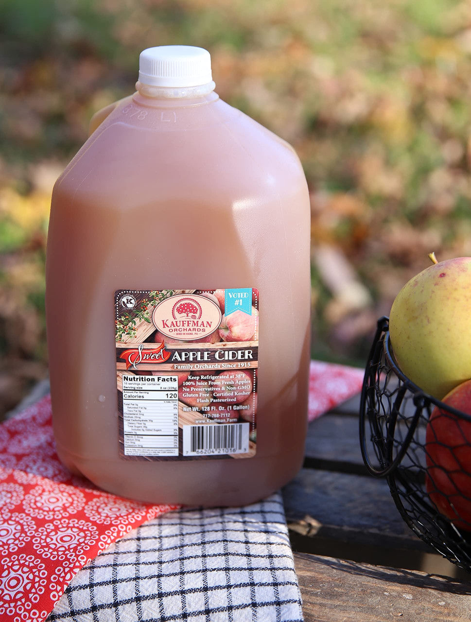 Award-Winning Homemade Fresh-Pressed Apple Cider, Frozen for Shipping