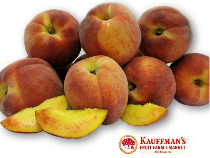 Kauffman Orchards Sun-Ripened Early Peaches