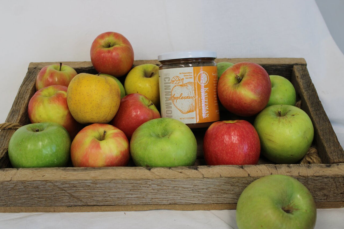 Small Batch Simply Cinnamon Applesauce, No Granulated Sugar Added, 17 oz. Jar