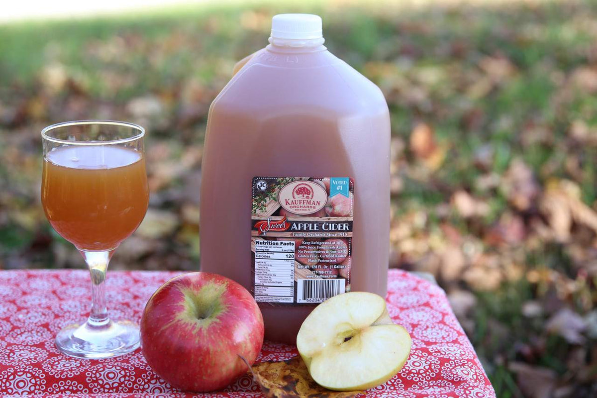 Homemade, Fresh-Pressed Apple Cider