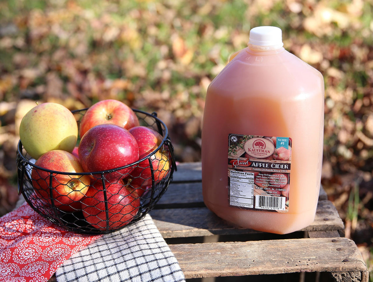 Award-Winning Homemade Fresh-Pressed Apple Cider, Frozen for Shipping