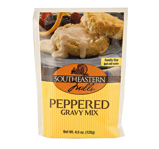 Old-Fashioned Peppered Gravy Mix by Southeastern Mills, 4.5 Oz.