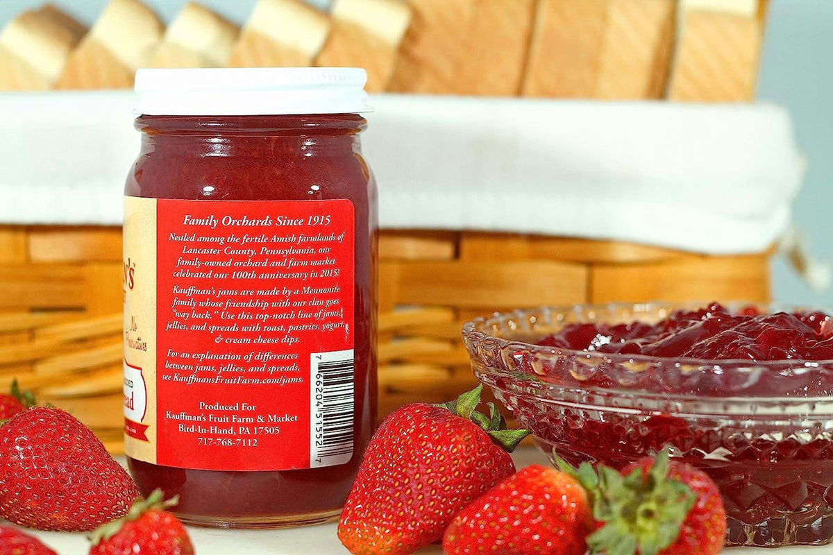 All-Natural Strawberry Jam, No Sugar Added