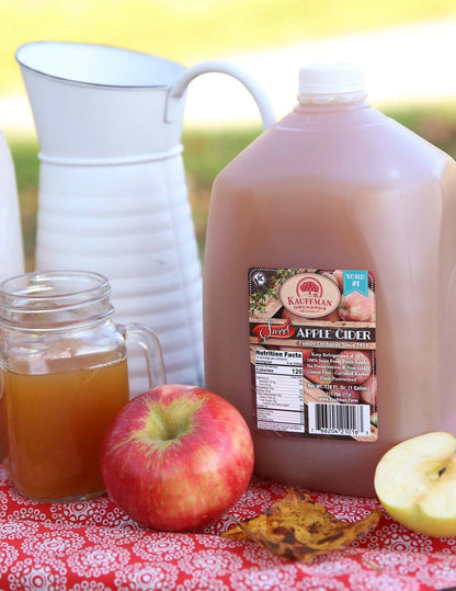 Homemade, Fresh-Pressed Apple Cider