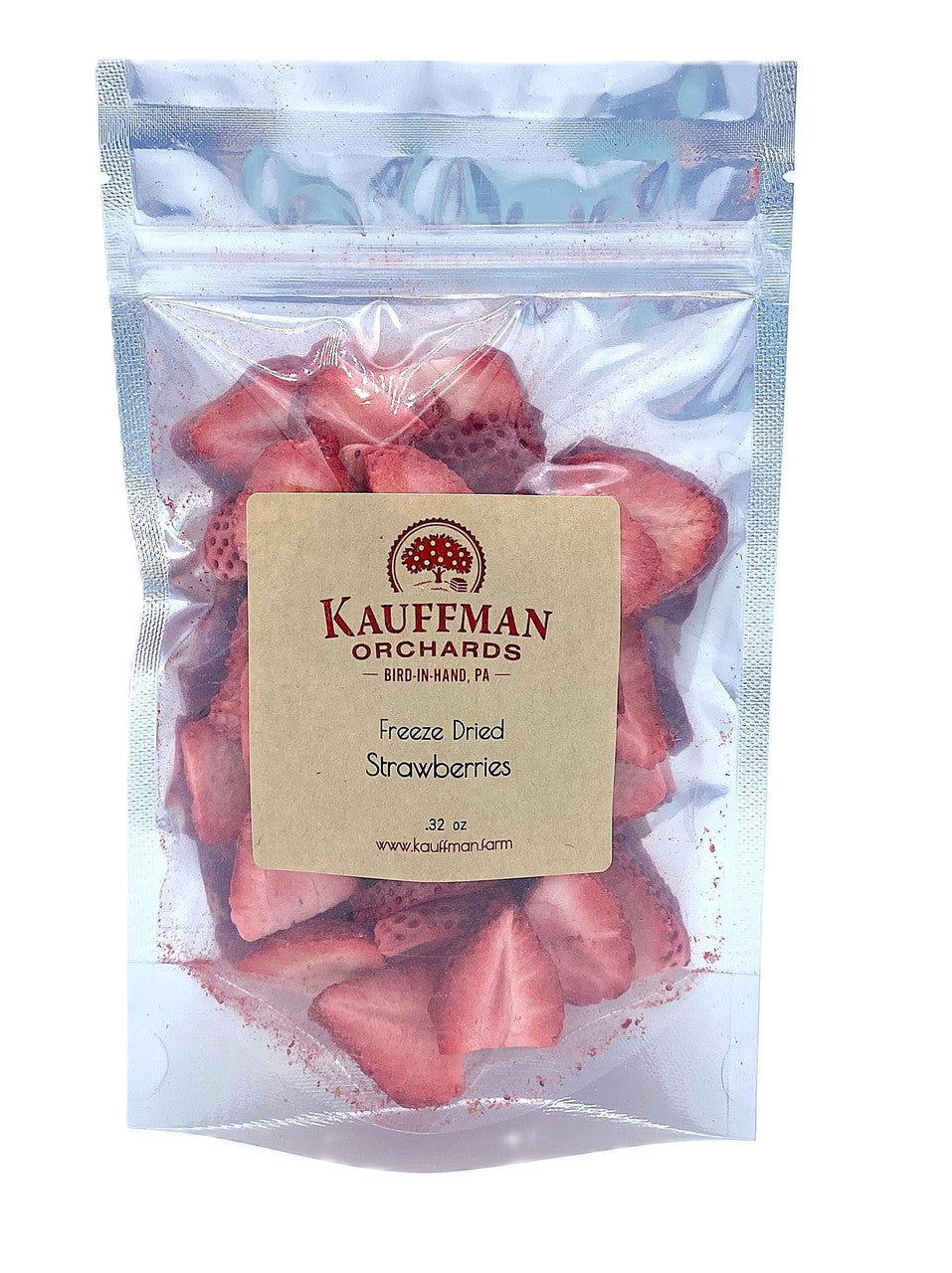 Freeze-Dried Strawberries, .32 oz.