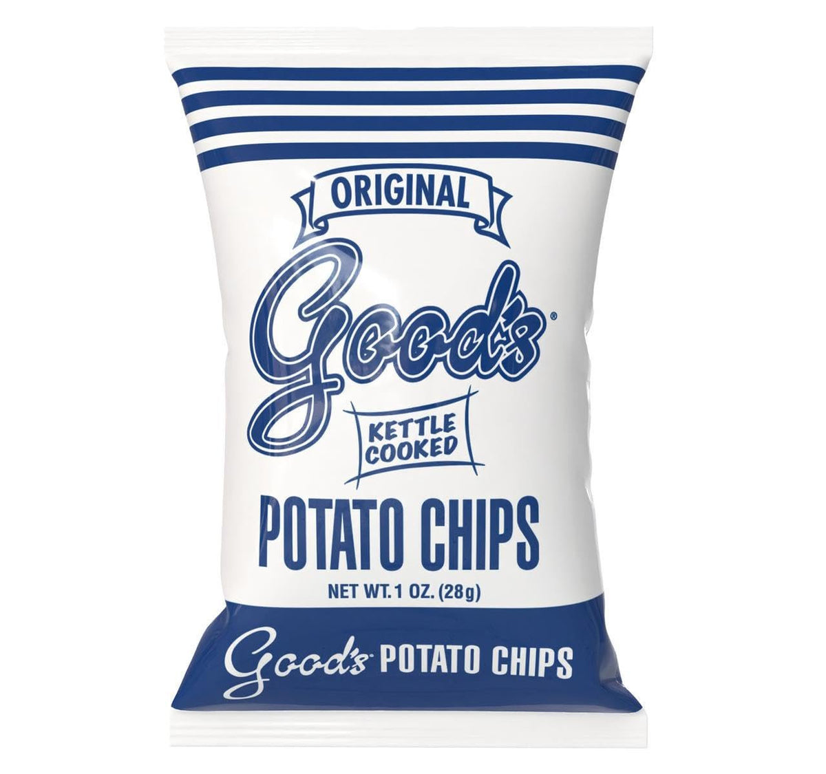 AmishTastes PA Dutch Homestyle "Red Bag" Potato Chips by Good's, Famous Lancaster Potato Chips, 1 Oz.