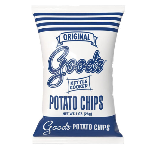 AmishTastes PA Dutch Homestyle "Red Bag" Potato Chips by Good's, Famous Lancaster Potato Chips, 1 Oz.