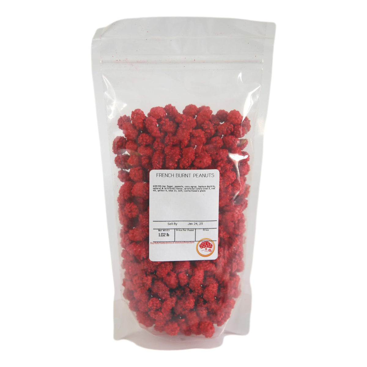 French Burnt Peanuts, 1 lb. Bag