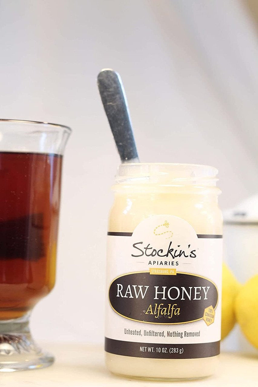 Raw Alfalfa Honey, Unheated and Unfiltered