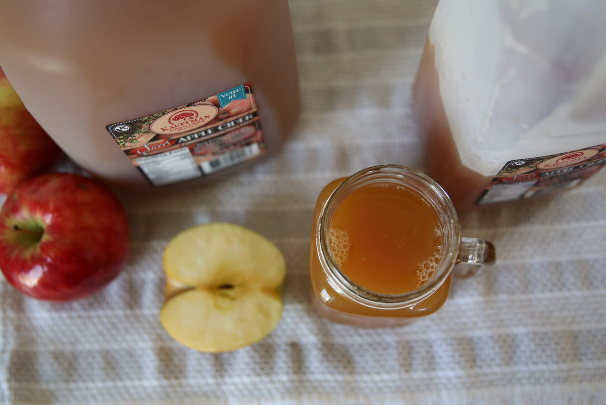 Award-Winning Homemade Fresh-Pressed Apple Cider, Frozen for Shipping