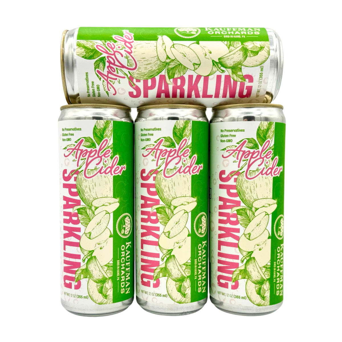 Homemade Sparkling Apple Cider, 12 Oz.