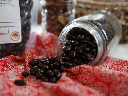 Dark Chocolate Covered Raisins, No Sugar Added