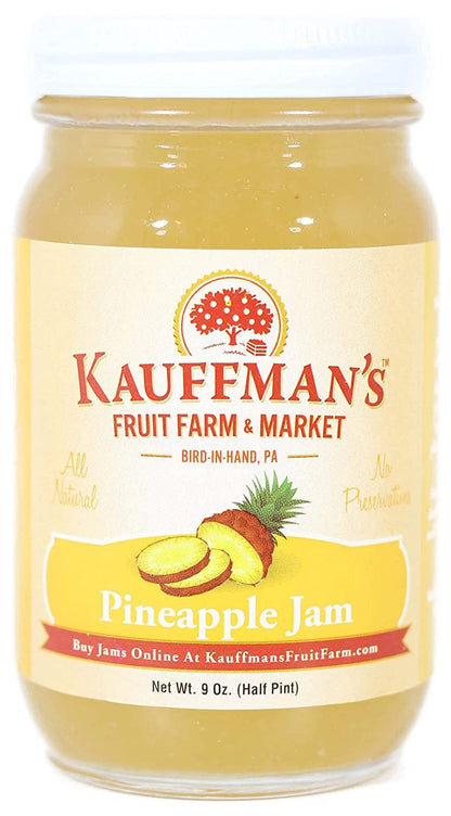 All-Natural Pineapple Jam, 9 Oz. Jar