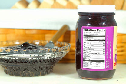 Boysenberry Jam, All Natural, No Preservatives, 9 oz. Jar
