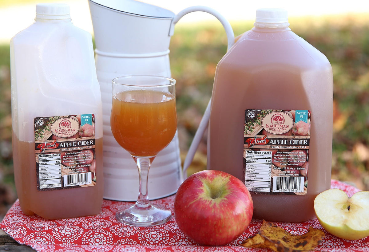 Award-Winning Homemade Fresh-Pressed Apple Cider, Frozen for Shipping