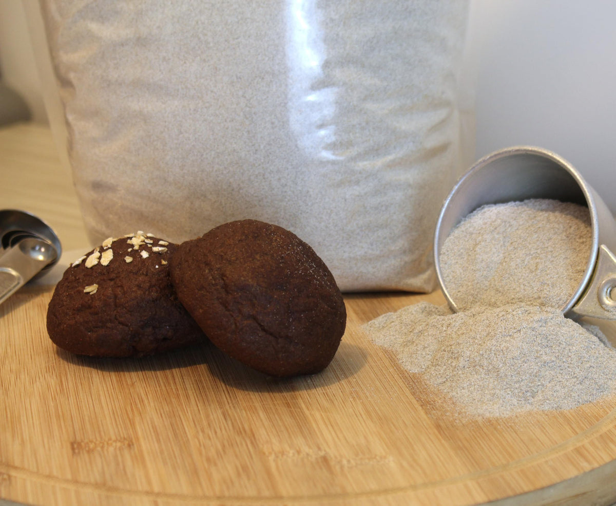 Kauffman Orchards Dark Rye Whole Flour, Fiber Rich, Made From Whole Rye Grain