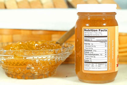 All-Natural Peach Jalapeno Jam, 9 oz. Jar