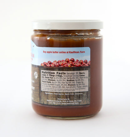 Homemade Apple Butter, 17 oz. Jar