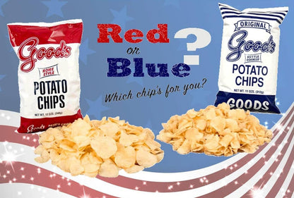 AmishTastes PA Dutch Good's Homestyle "Red Bag" Potato Chips, 1 Oz.