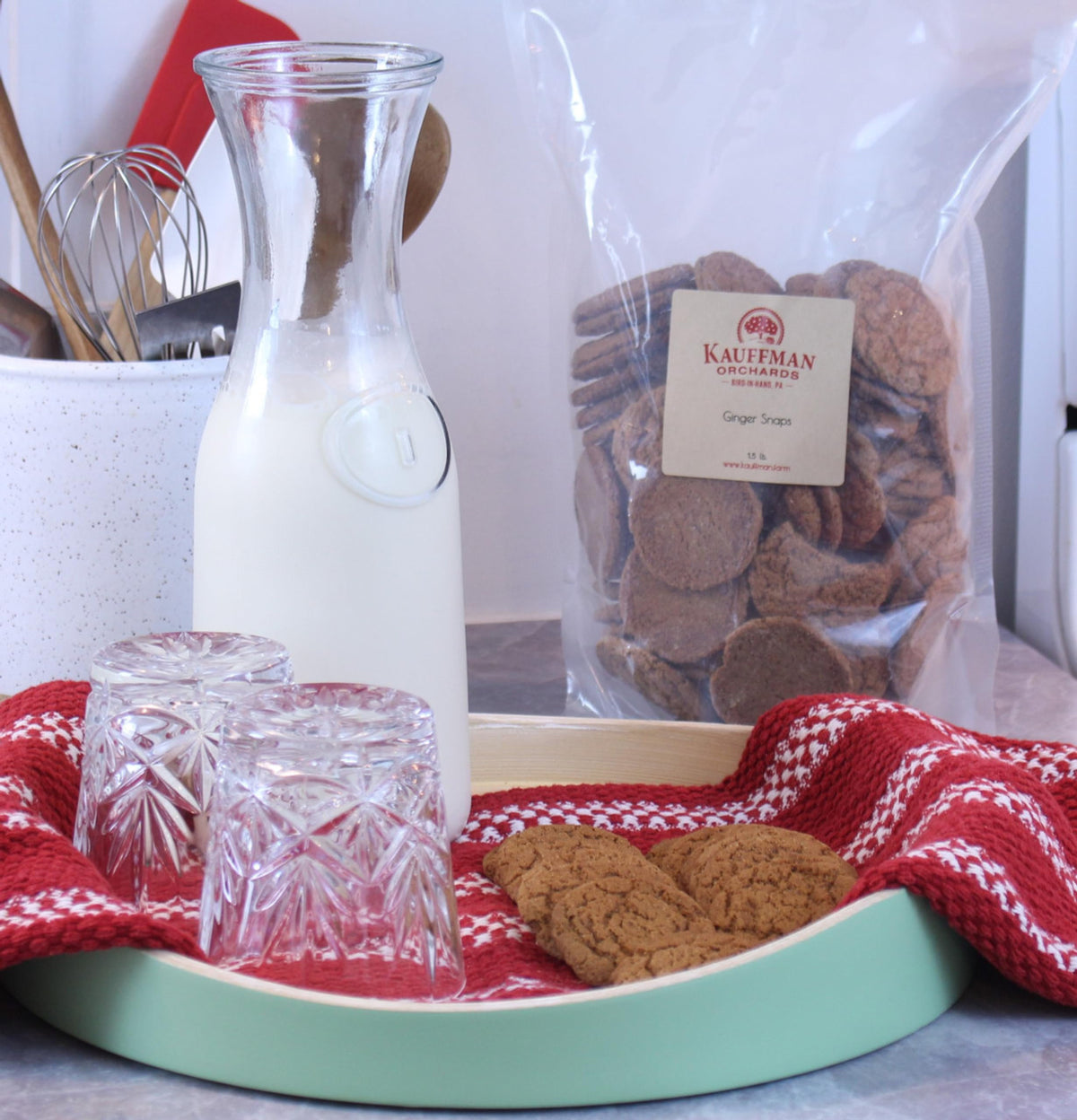 Kauffman Orchards Ginger Snap Cookies