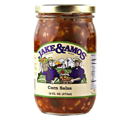 Jake & Amos Corn Salsa, 16 oz. Jar