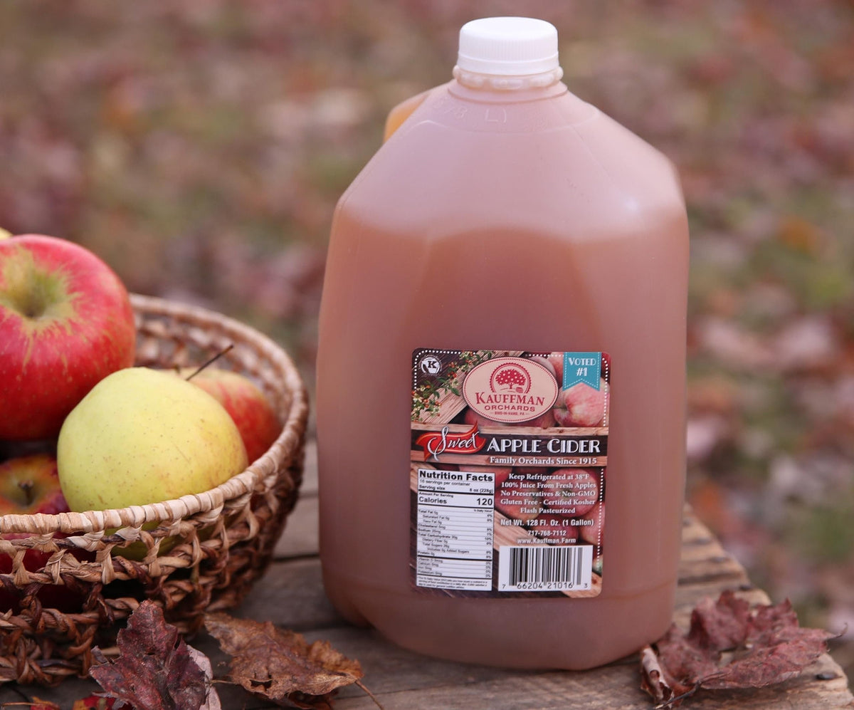 Award-Winning Homemade Fresh-Pressed Apple Cider, Frozen for Shipping