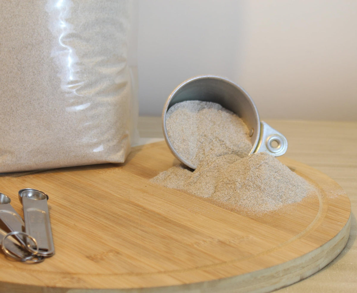 Kauffman Orchards Dark Rye Whole Flour, Fiber Rich, Made From Whole Rye Grain