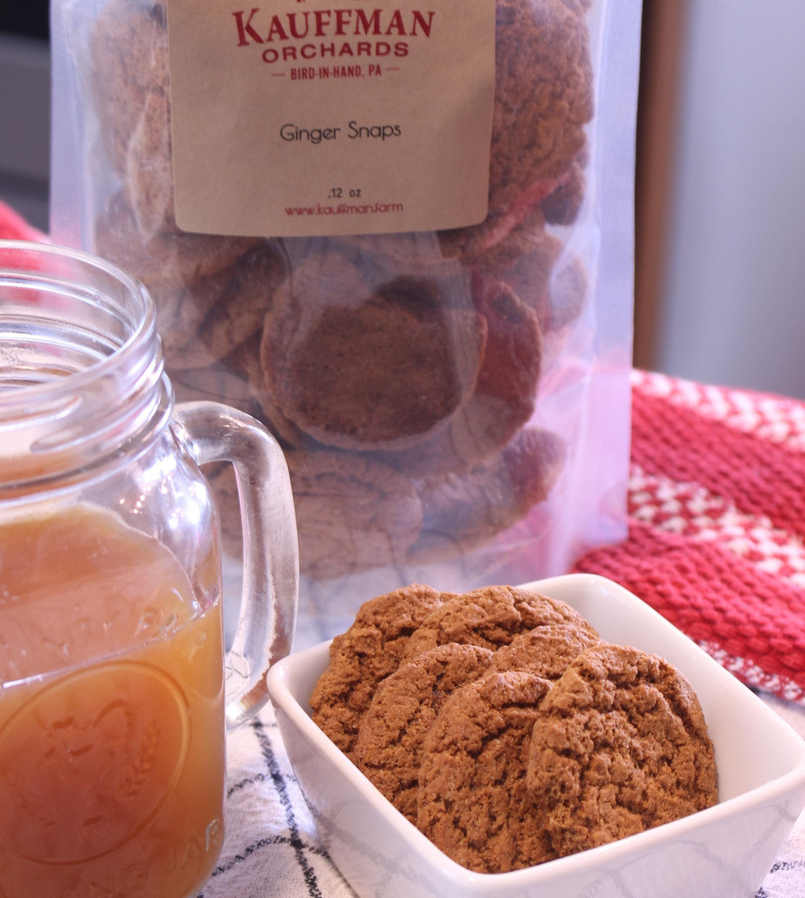 Kauffman Orchards Ginger Snap Cookies