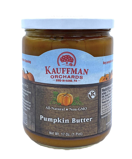 Pumpkin Butter Spread, With Sugar and Spice, 17 Oz. Jar