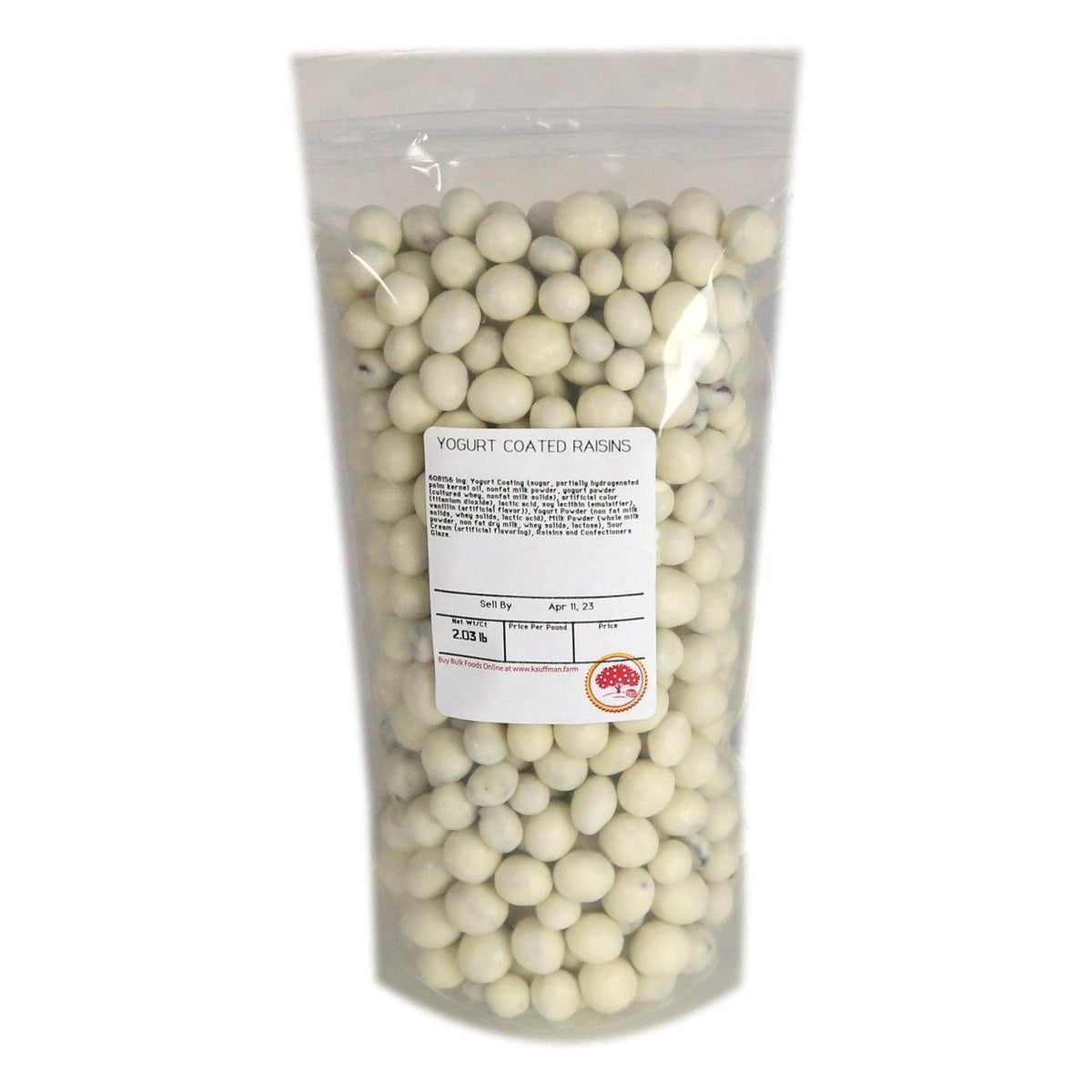 Yogurt Covered Raisins in Bulk