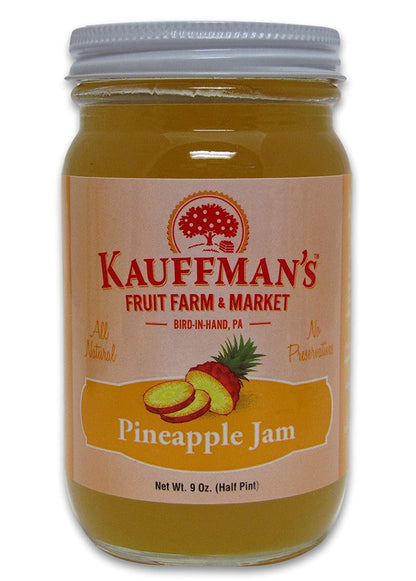 All-Natural Pineapple Jam, 9 Oz. Jar