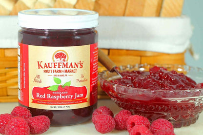 Seedless Red Raspberry Jam
