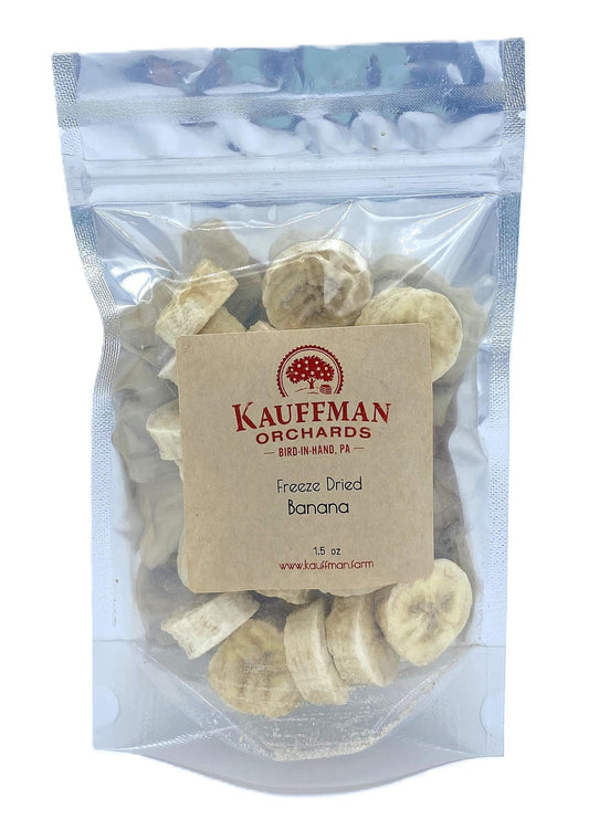 Freeze-Dried Banana Slices, 1.5 oz.