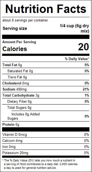 Au Jus Gravy Mix by Southeastern Mills, 1.7 Oz.