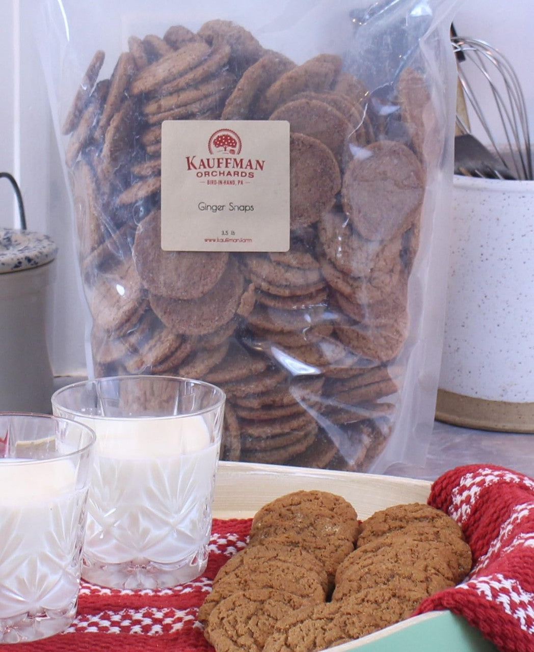 Kauffman Orchards Ginger Snap Cookies